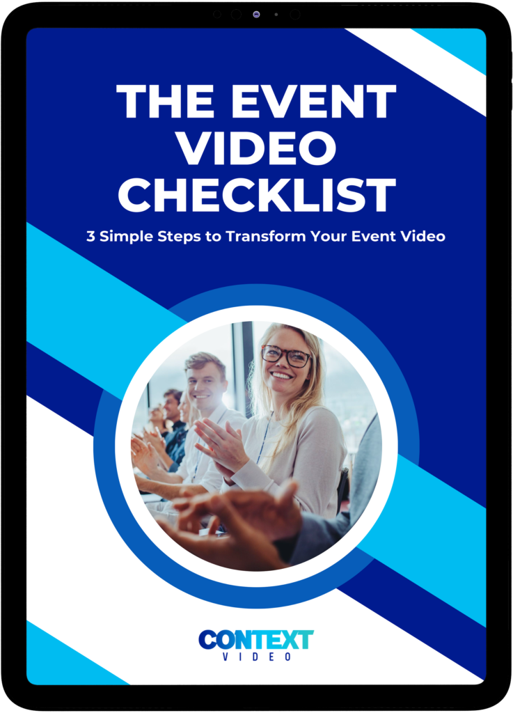 Event Video Checklist